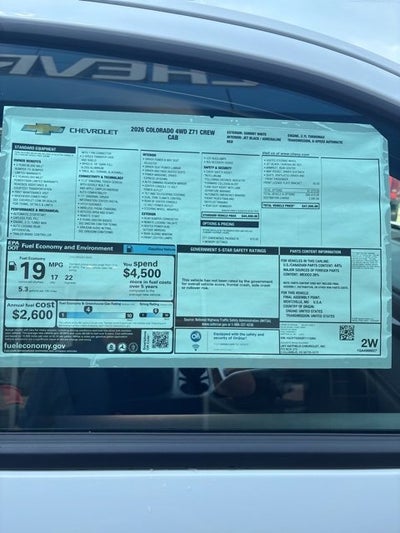 2026 Chevrolet Colorado Z71