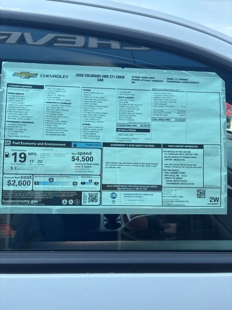 2026 Chevrolet Colorado Z71