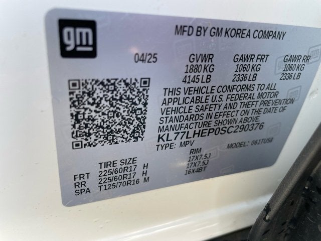 2025 Chevrolet Trax LT